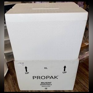 PROPAK FOAM INSULATED SHIPPER KIT COOLER MEDS FOOD 24”x17”x17.5” TAXIDERMY $95